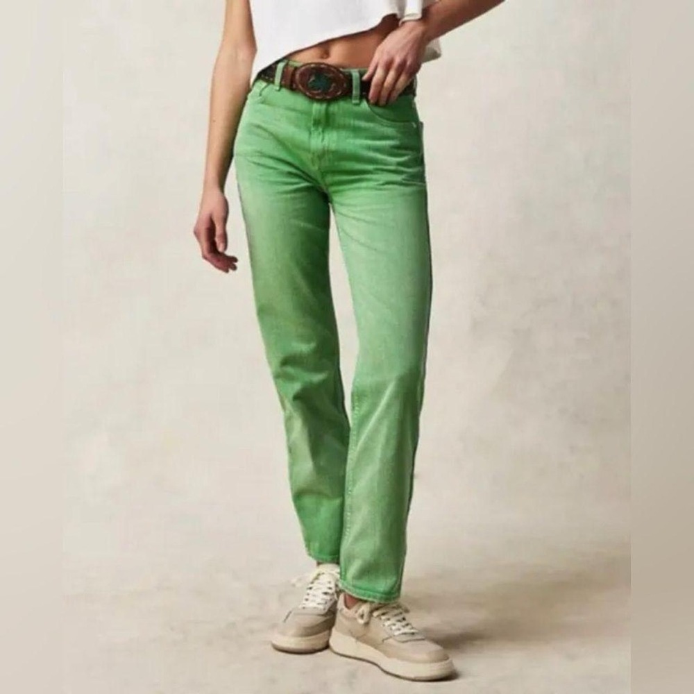 Free People - We The Free Jeans Green